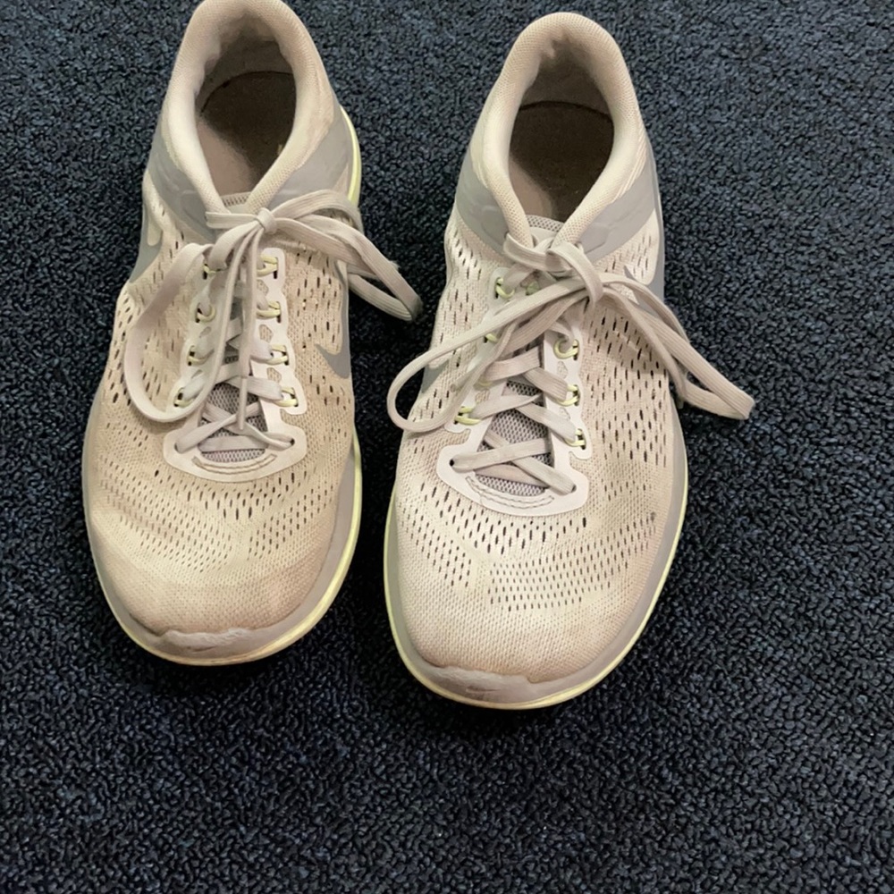 Grey sneakers